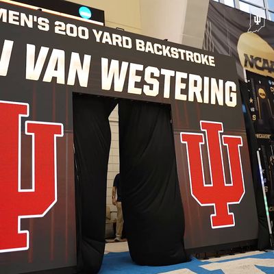 Video post by @IndianaSwimDive on Twitter