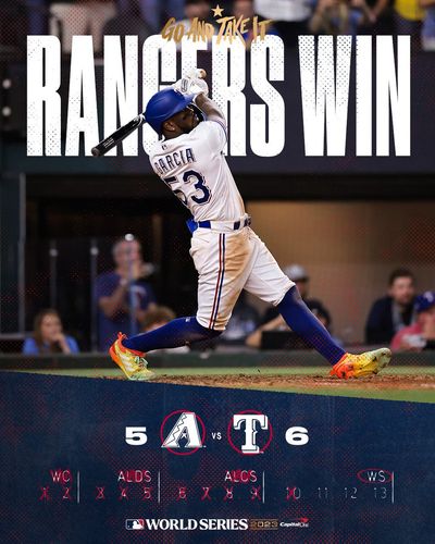 Image post by @Rangers on Twitter/X