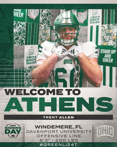 Image post by @OhioFootball on Twitter