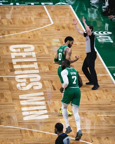 Image post by @celtics on Twitter