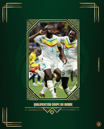 Image post by @footballsenegal on Instagram