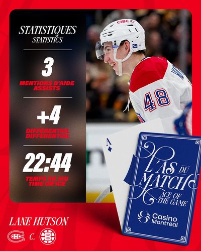 Image post by @CanadiensMTL on Twitter