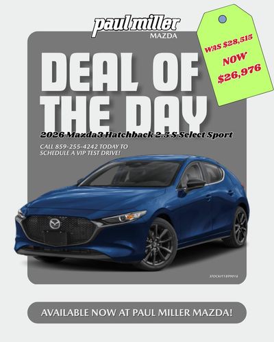 Image post by @PaulMillerMazda on Facebook