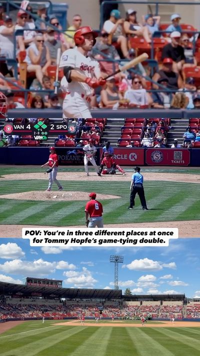 Video post by @spokaneindiansbaseball on Instagram