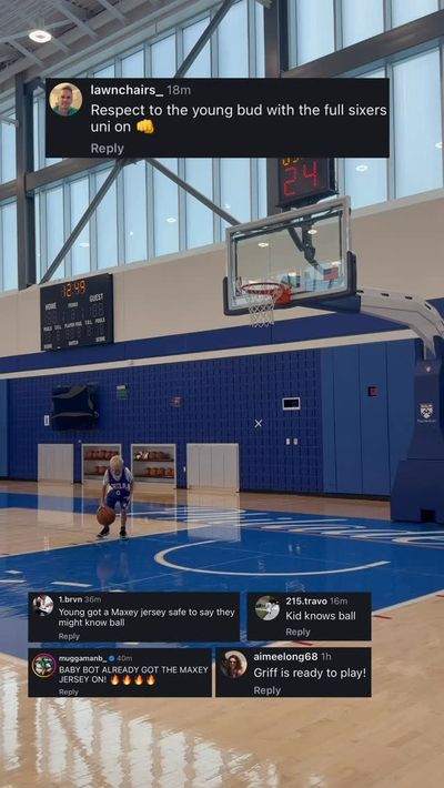 Video post by @sixers on Instagram