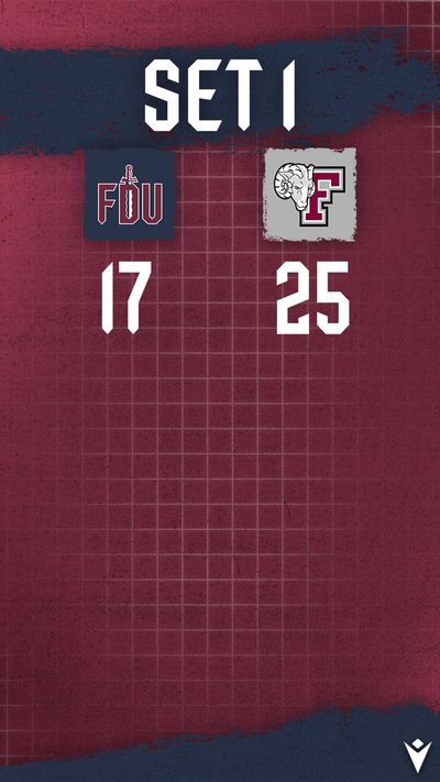 Image post by @FDUKnightsWVB on Twitter