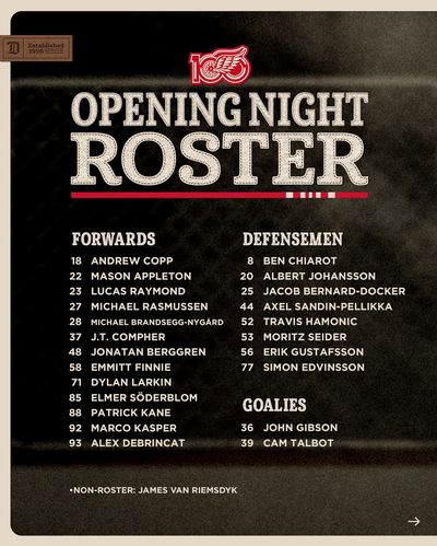 Image post by @detroitredwings on Instagram