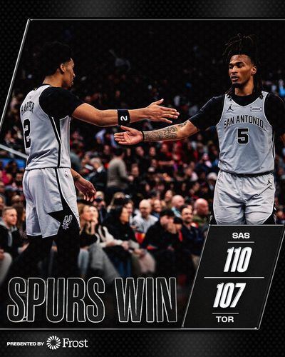Image post by @spurs on Twitter