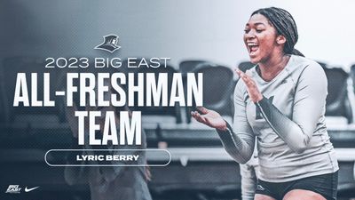 Image post by @FriarVolleyball on Twitter