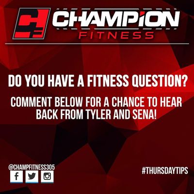 Image post by @champfitness305 on Instagram
