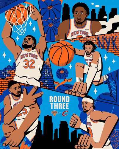 Image post by @nyknicks on Twitter