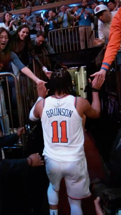 Video post by @nyknicks on Instagram