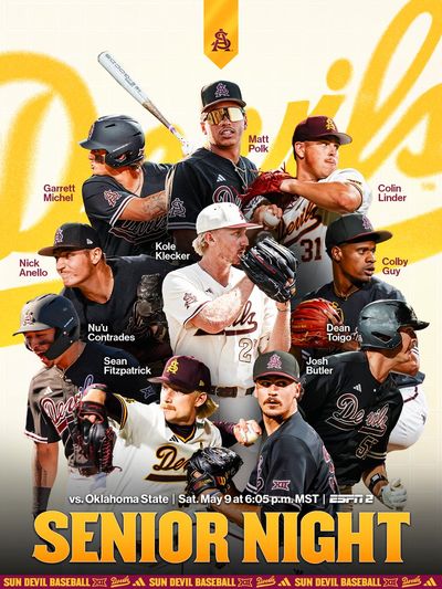 Image post by @ASU_Baseball on Twitter