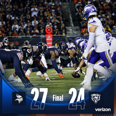 Image post by @ChicagoBears on Twitter