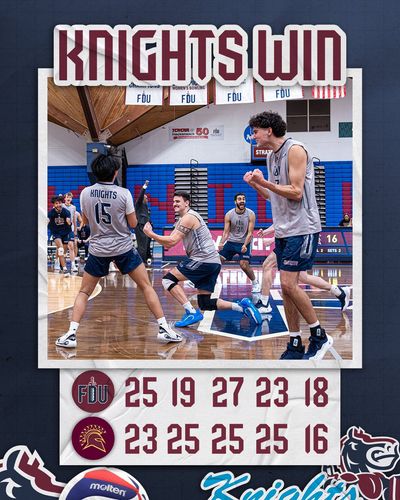 Image post by @FDUKnightsMVB on Twitter
