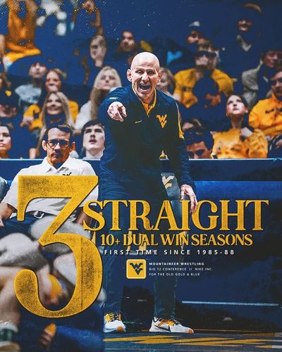 Image post by @wvuwrestling on Instagram