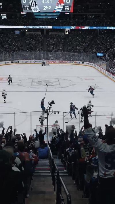 Video post by @coloradoavalanche on Instagram