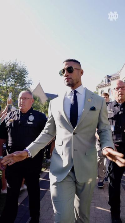 Video post by @ndfootball on Instagram