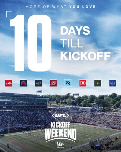 Image post by @TheUFL on Twitter
