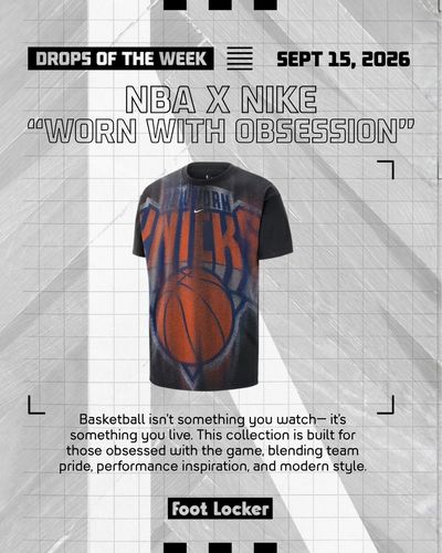 Image post by @footlocker on Twitter/X