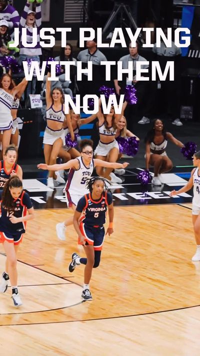 Video post by @tcuwbb on Instagram