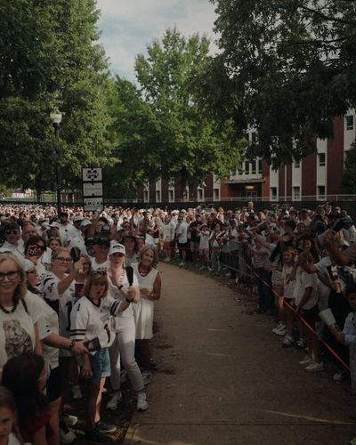 Video post by @HailStateFB on Twitter/X