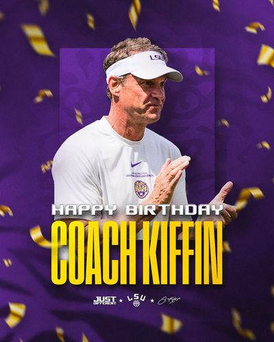 Image post by @LSUfootball on Twitter