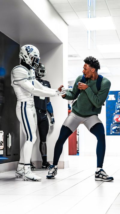 Video post by @USUFootball on Twitter