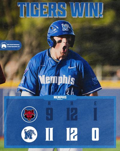 Image post by @MemphisBaseball on Twitter