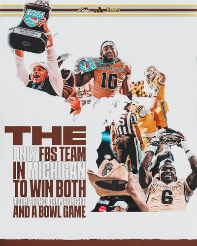 Image post by @WMU_Football on Twitter