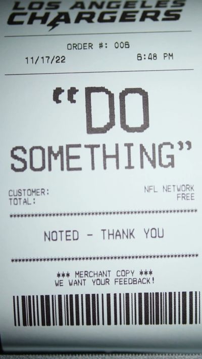 Video post by @chargers on Instagram