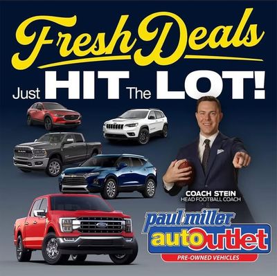 Image post by @PaulMillerAutoOutlet on Facebook