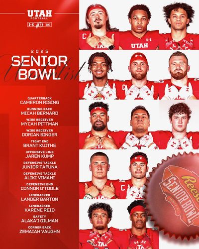 Image post by @Utah_Football on Twitter