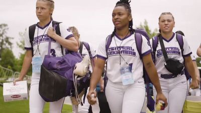 Video post by @UCASoftball on Twitter