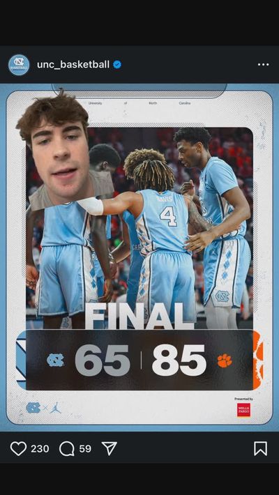 Video post by @hellyeah_unc on Instagram