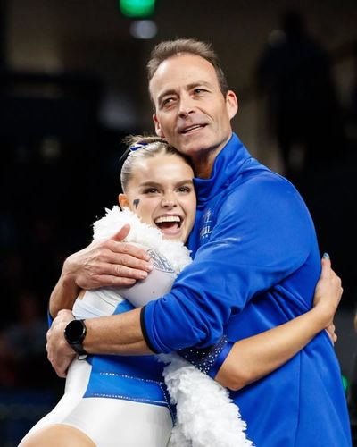 Image post by @UKGymnastics on Facebook