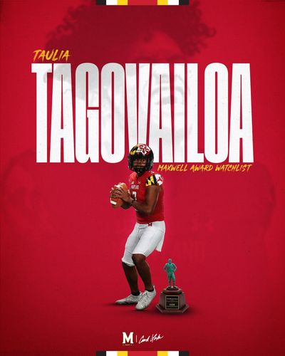 Image post by @TerpsFootball on Twitter