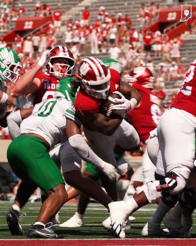 Video post by @IndianaFootball on Twitter/X