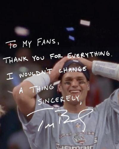 Video post by @tb12sports on Instagram