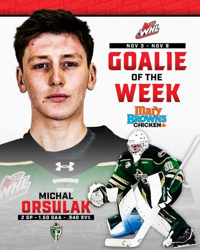 Image post by @westernhockeyleague on Instagram