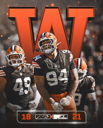Image post by @Browns on Twitter/X