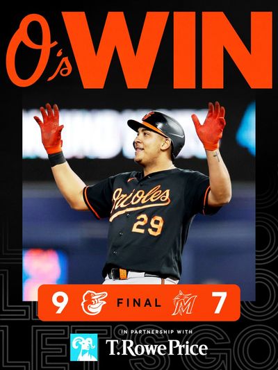 Image post by @Orioles on Twitter
