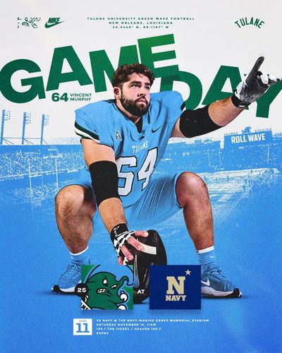 Image post by @GreenWaveFB on Twitter