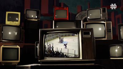 Video post by @NDHockey on Twitter