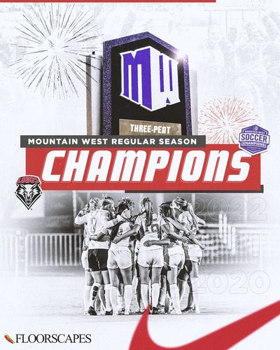 Image post by @UNMLoboWSoccer on Twitter