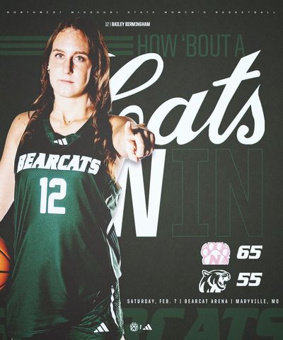 Image post by @nwbearcatwbb on Twitter