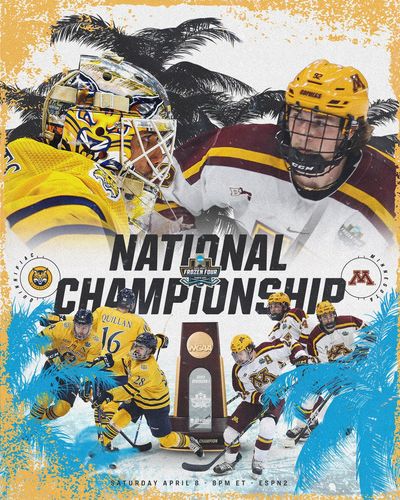 Image post by @NCAAIceHockey on Twitter