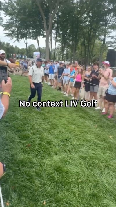 Video post by @livgolfleagueofficial on Facebook