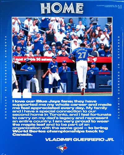 Image post by @BlueJays on Twitter