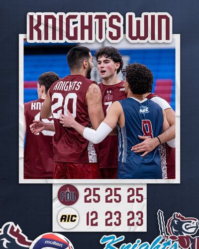 Image post by @FDUKnightsMVB on Twitter